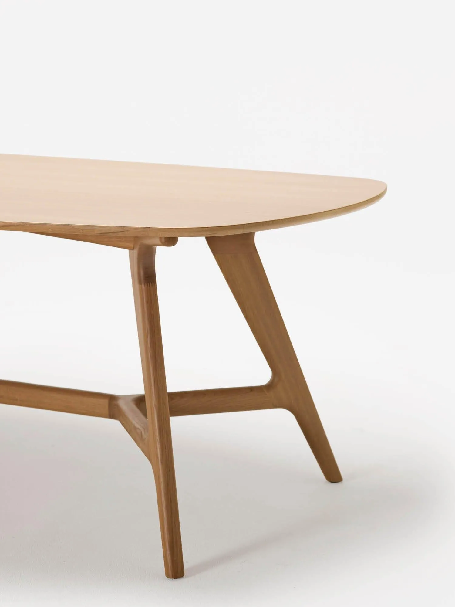 Johanna Elliptical Timber Table