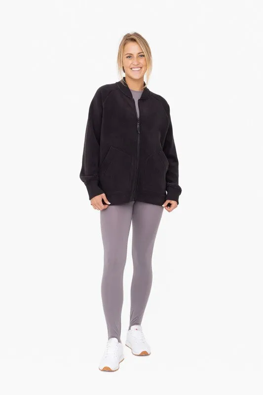 Lauren Microfleece Bomber Jacket