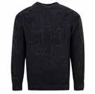 Men's Suede Patch 100% Wool Sweater