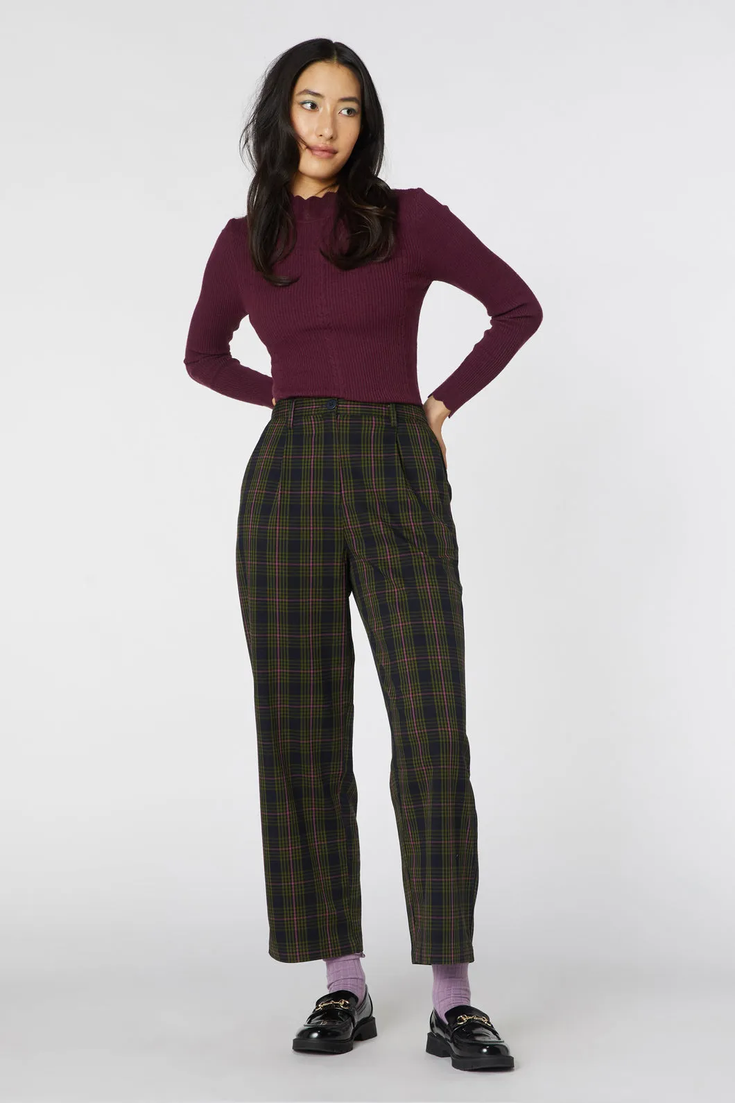 Molly Check Pant