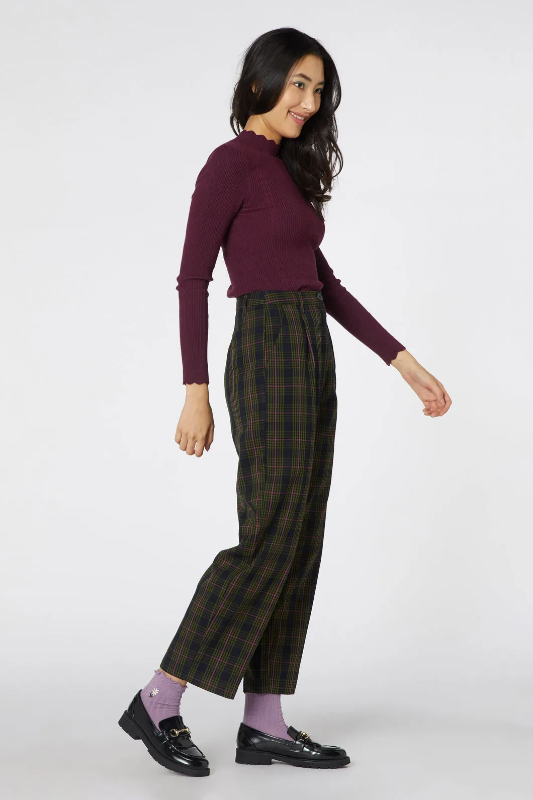 Molly Check Pant