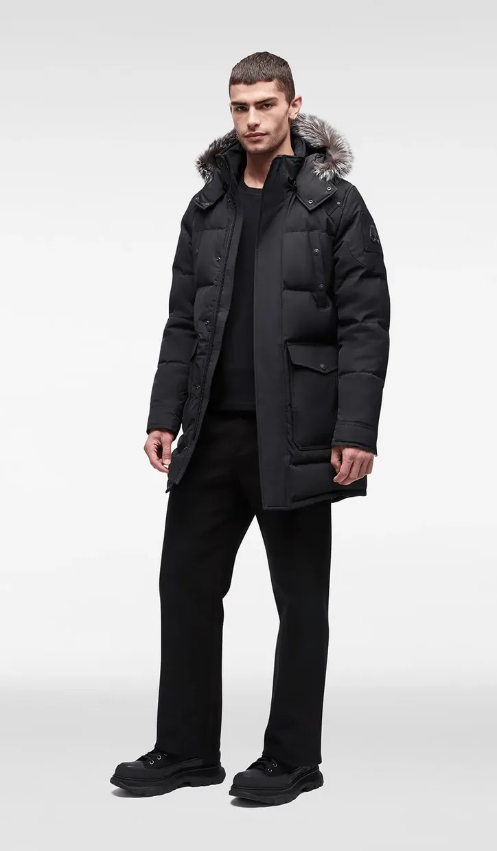 MOOSE KNUCKLES - ONYX BIG RIDGE PARKA - M39MP210