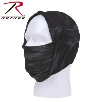 Multi-Use Neck Gaiter and Face Covering Tactical Wrap