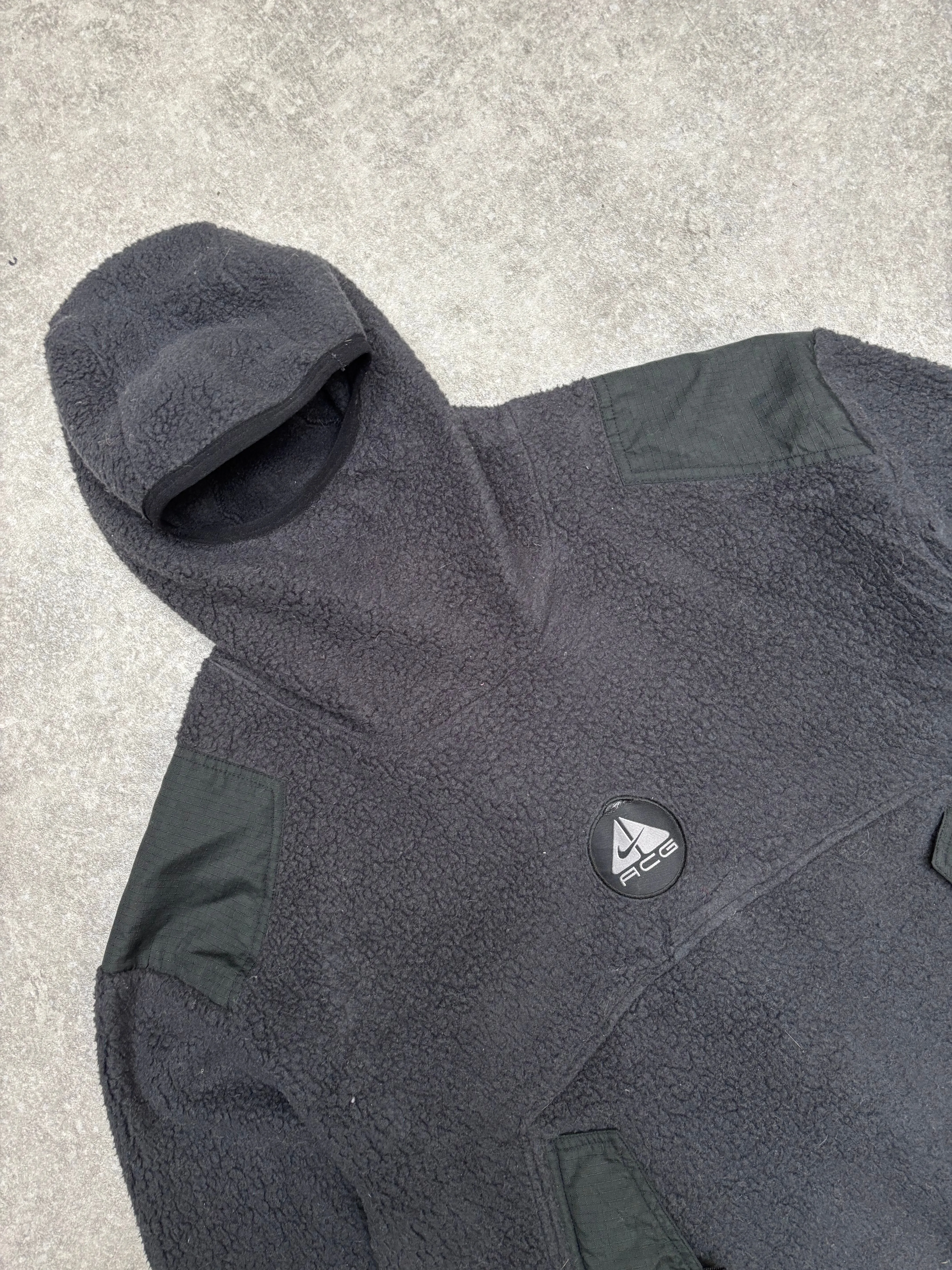 Nike ACG Black Balaclava Fleece Hoodie