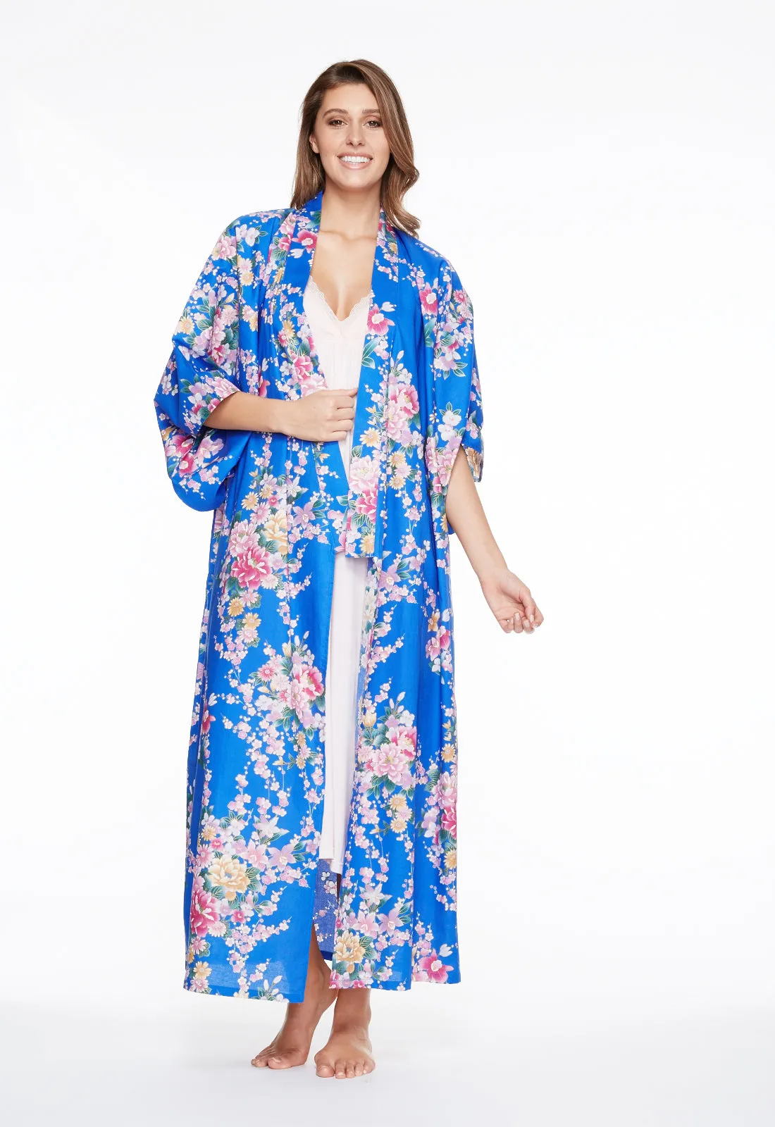 Orchis Resort Long Cotton Kimono