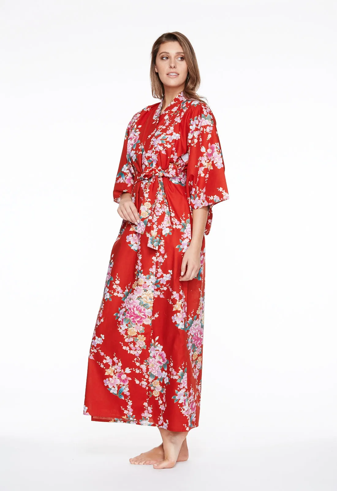 Orchis Resort Long Cotton Kimono