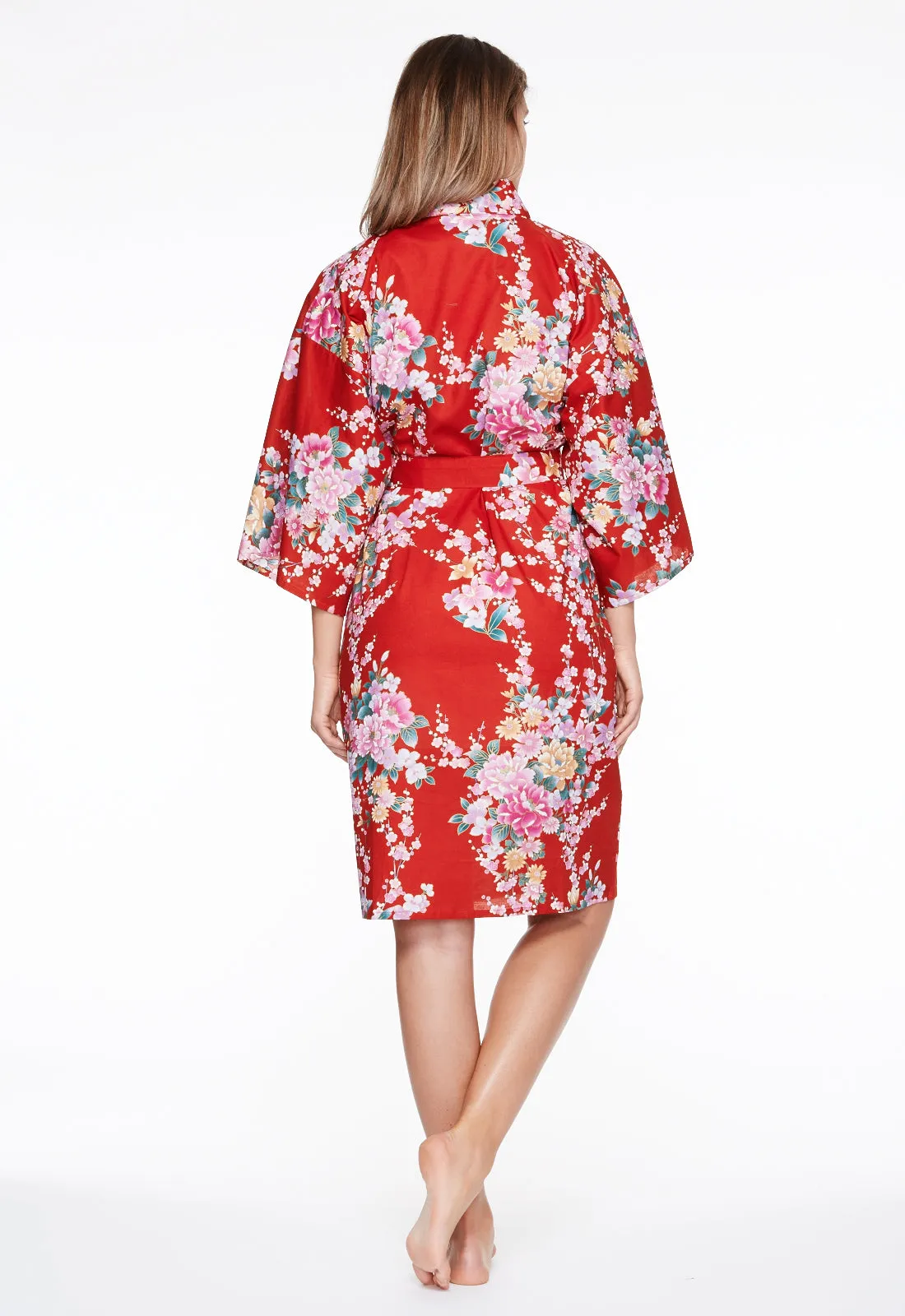 Orchis Resort Short Cotton Kimono