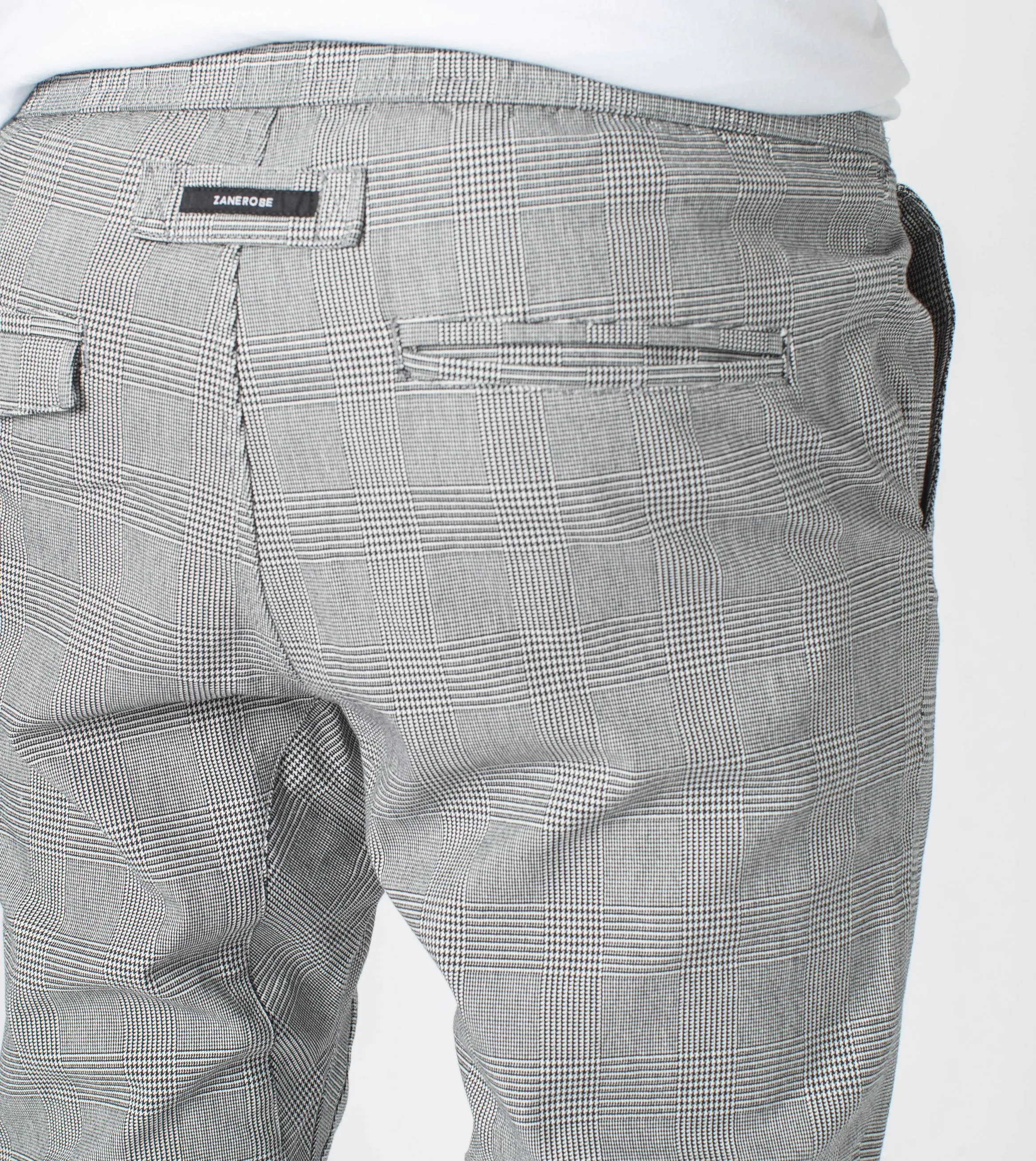 Plaid Sureshot Jogger Grey