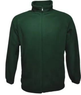 Polar Fleece Full Zip Jacket - Bottle Green