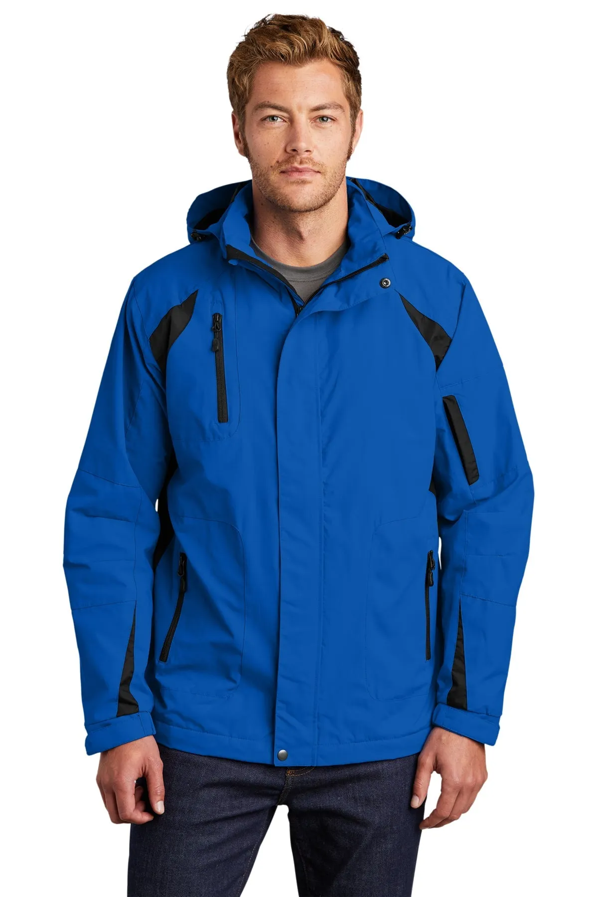 Port Authority All-Season II Custom Jackets, Snorkel Blue/ Black