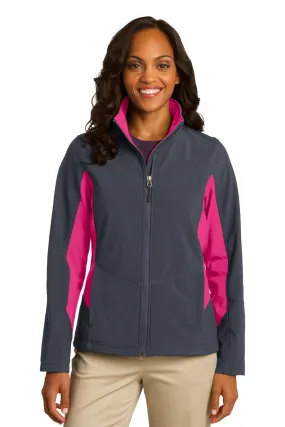 Port Authority® Ladies Core Colorblock Soft Shell Jacket. L318