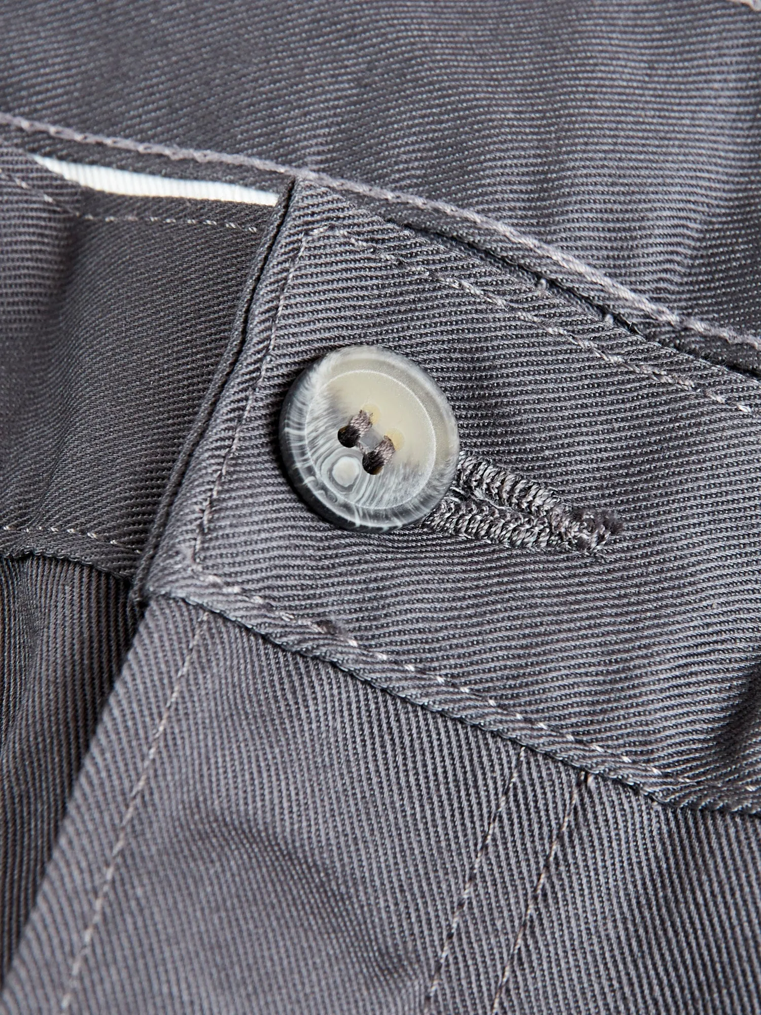 "Officer Trouser" in Grey Twill