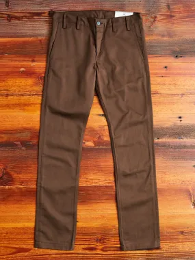 "Officer Trouser" in Nutmeg Twill