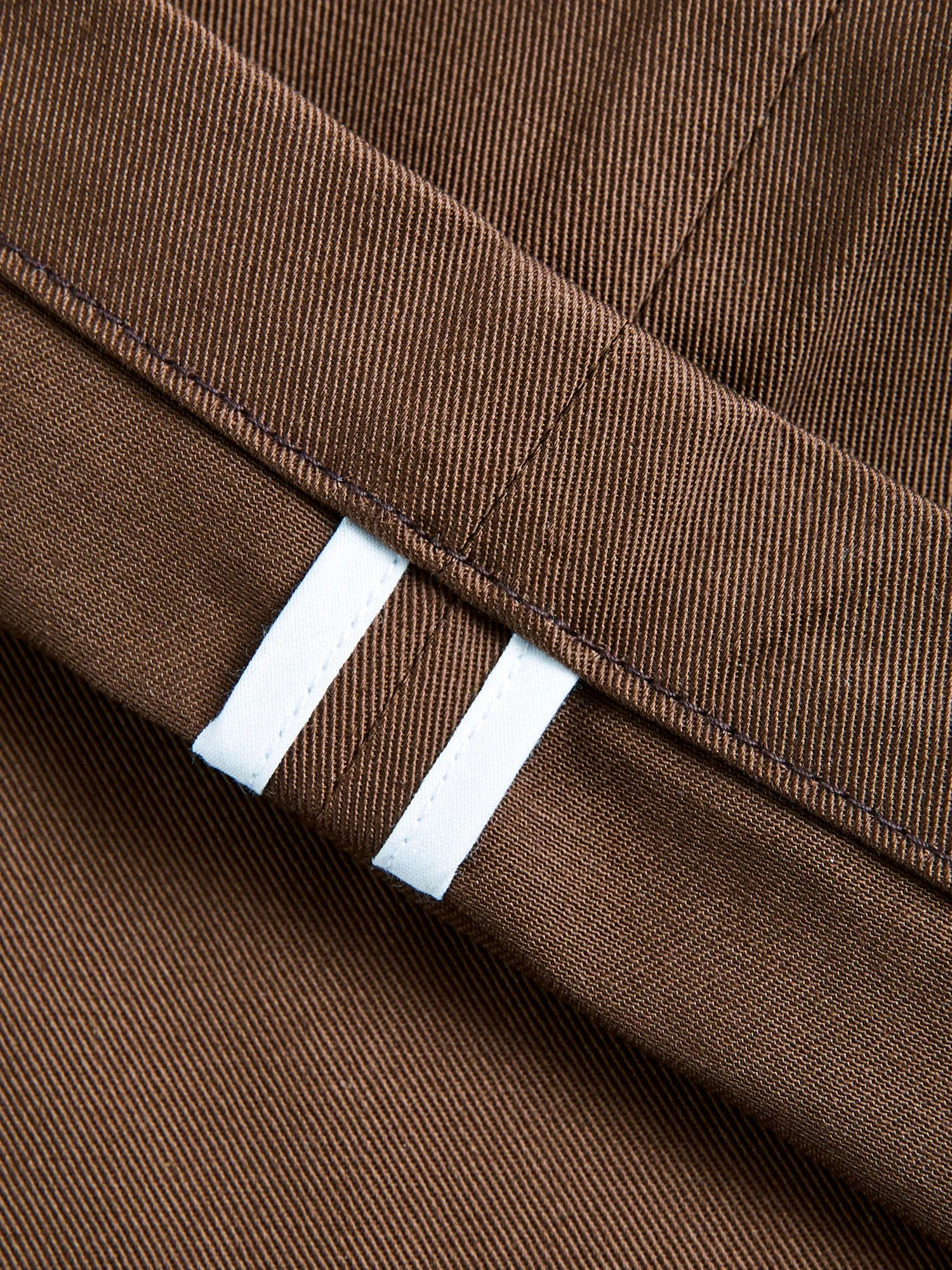 "Officer Trouser" in Nutmeg Twill