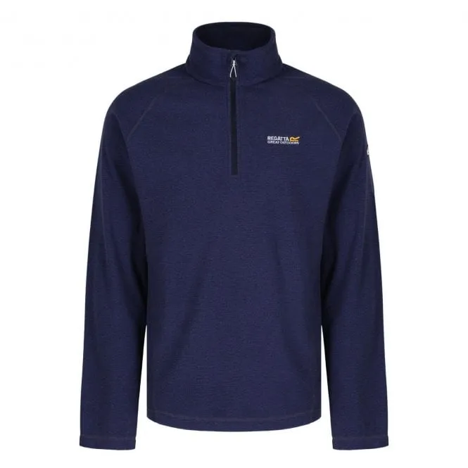 Regatta Montes Mens Half Zip Fleece Lightweight Jumper Pullover