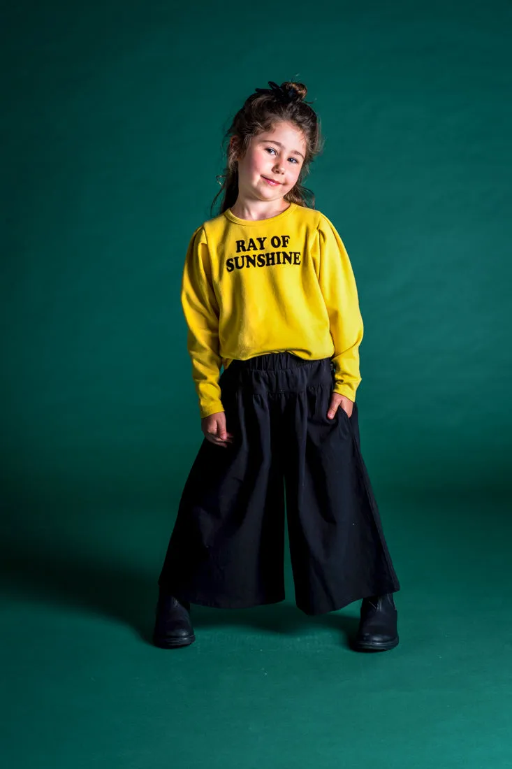 Rock Your Kid Black Culottes