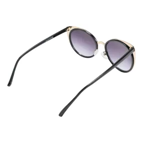 Round Acrylic Sunglasses Black