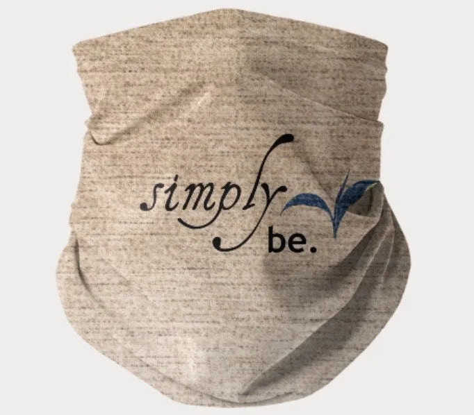 Simply Be,Suede Fleece,Denim Look,Neck Gaiter,Multi-functional , Headband,Bandana,Balaclava,Hair Band,Dust Mask,Cute Valentine Gift