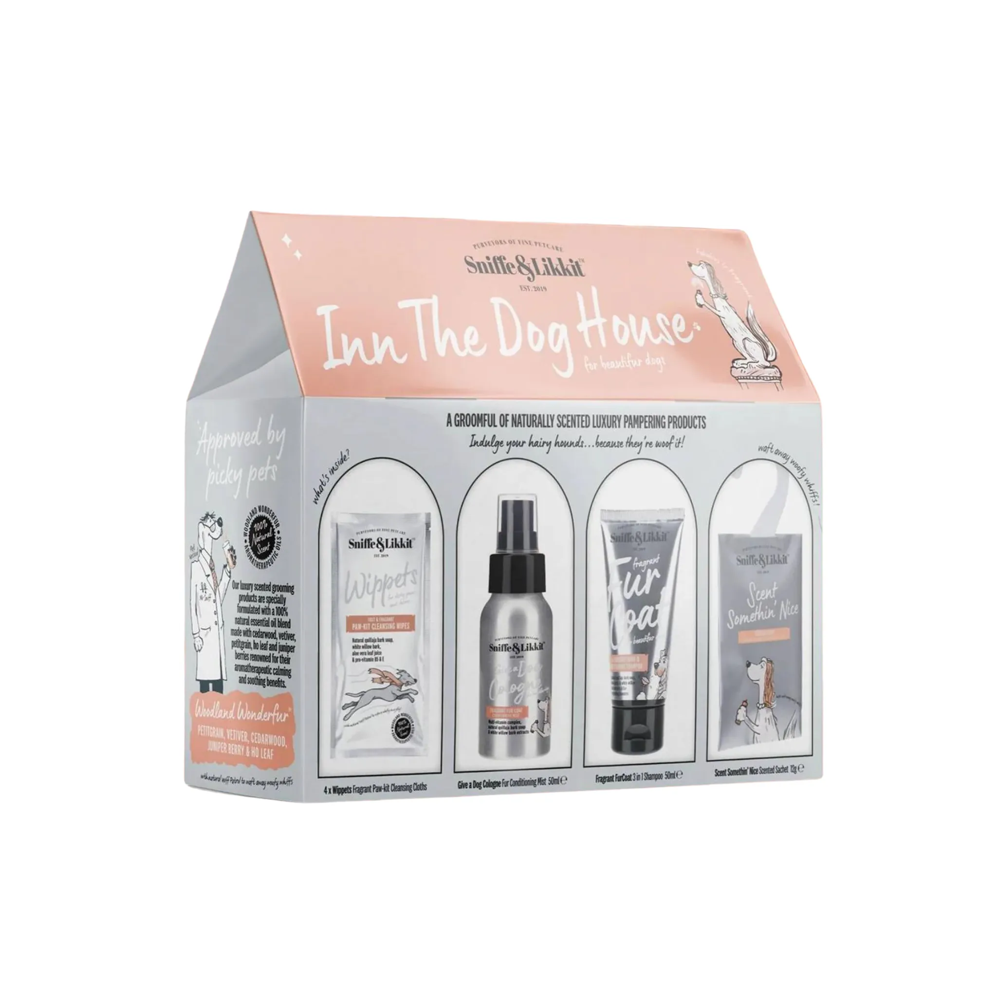 Sniffe & Likkit Inn The Doghouse Pampering Giftset