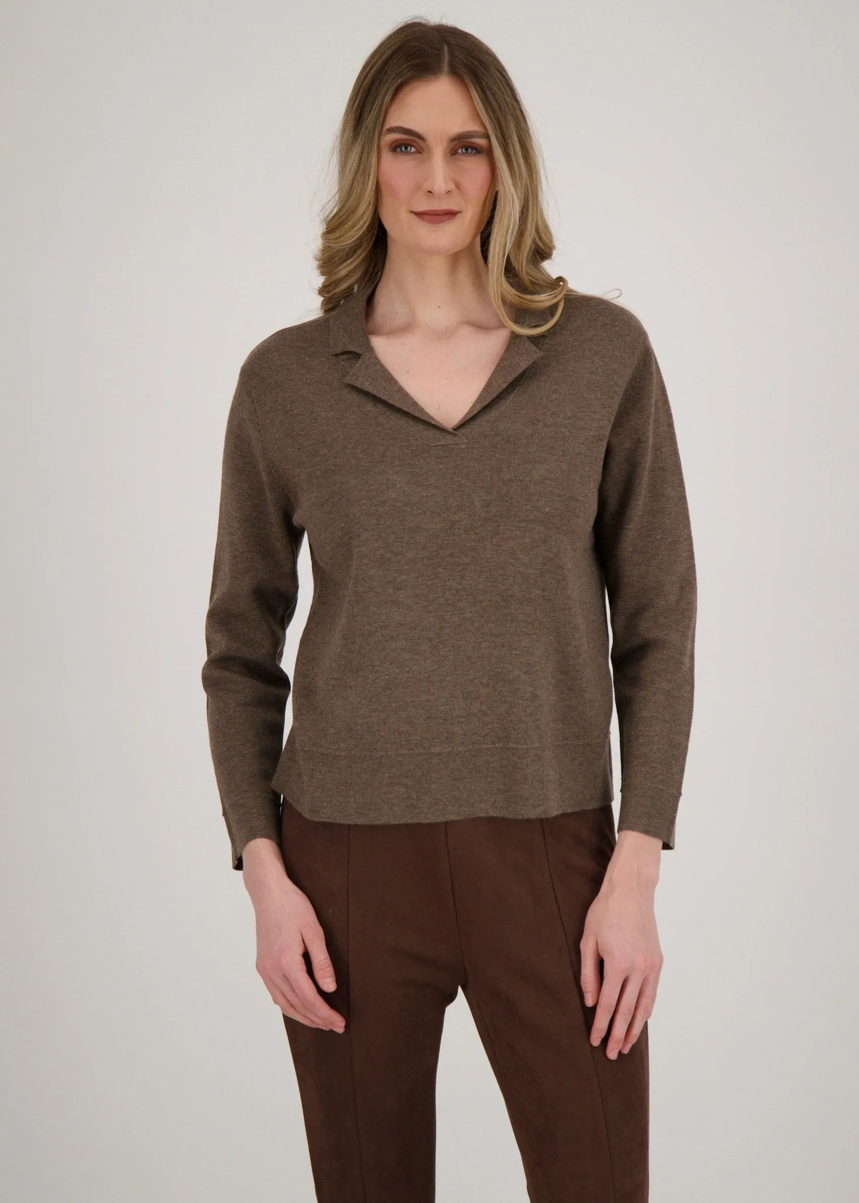 Spanner - Notch Collar Sweater