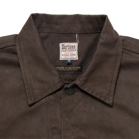 Studio D'Artisan Amami Dorozome "Easterner" Jacket (Dark Brown)