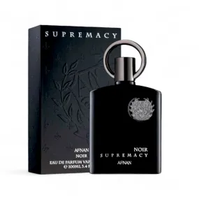 Supremacy Noir by Afnan Eau de Parfum 3.4 Men