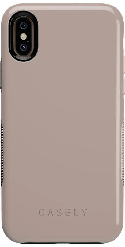 Taupe on Nude | Ultra-Protective Bold Case