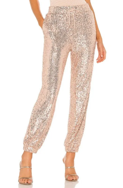 The Coco Sequin Joggers