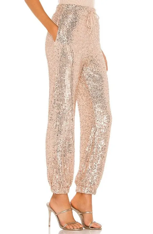 The Coco Sequin Joggers