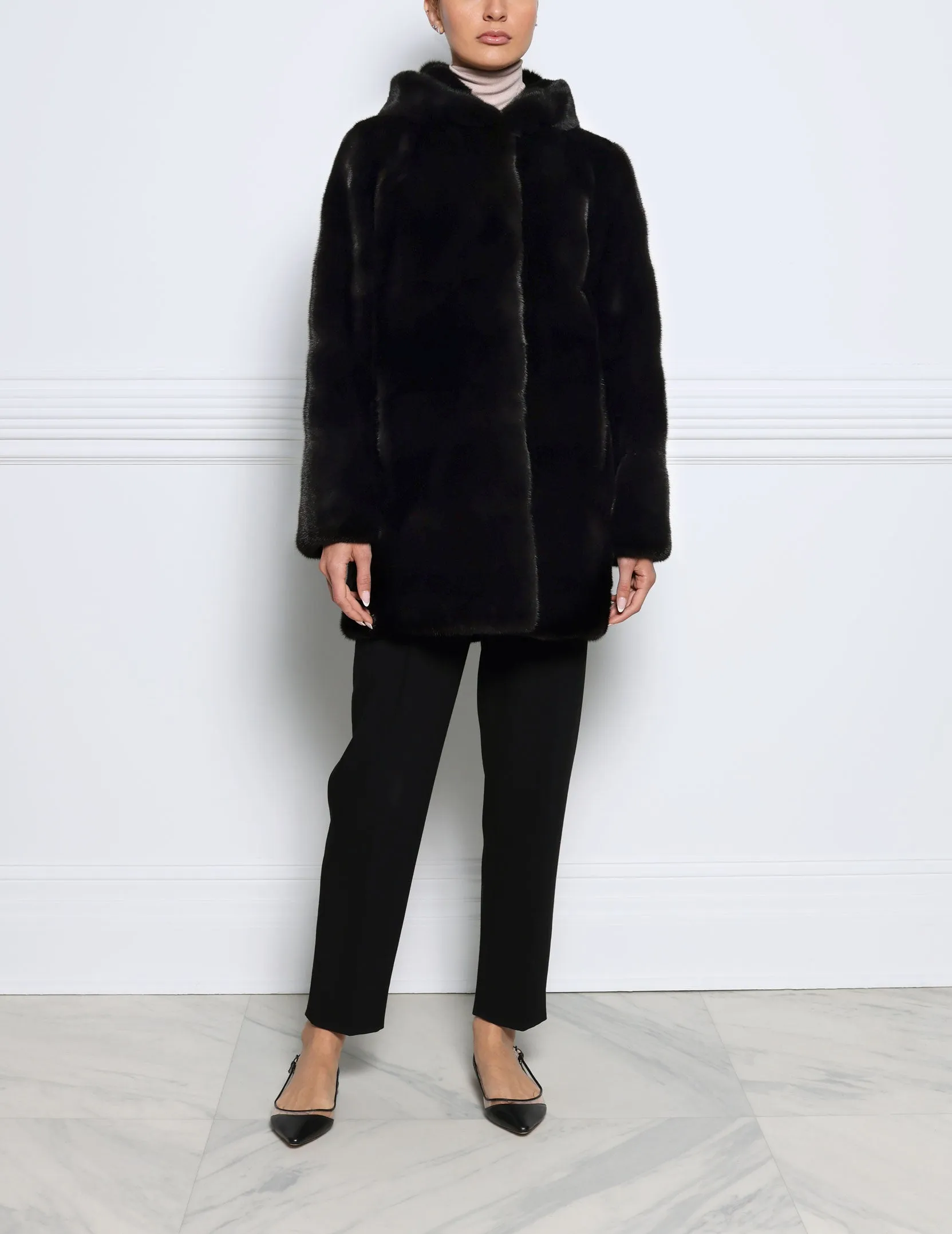 The Juliet Mink Fur Coat