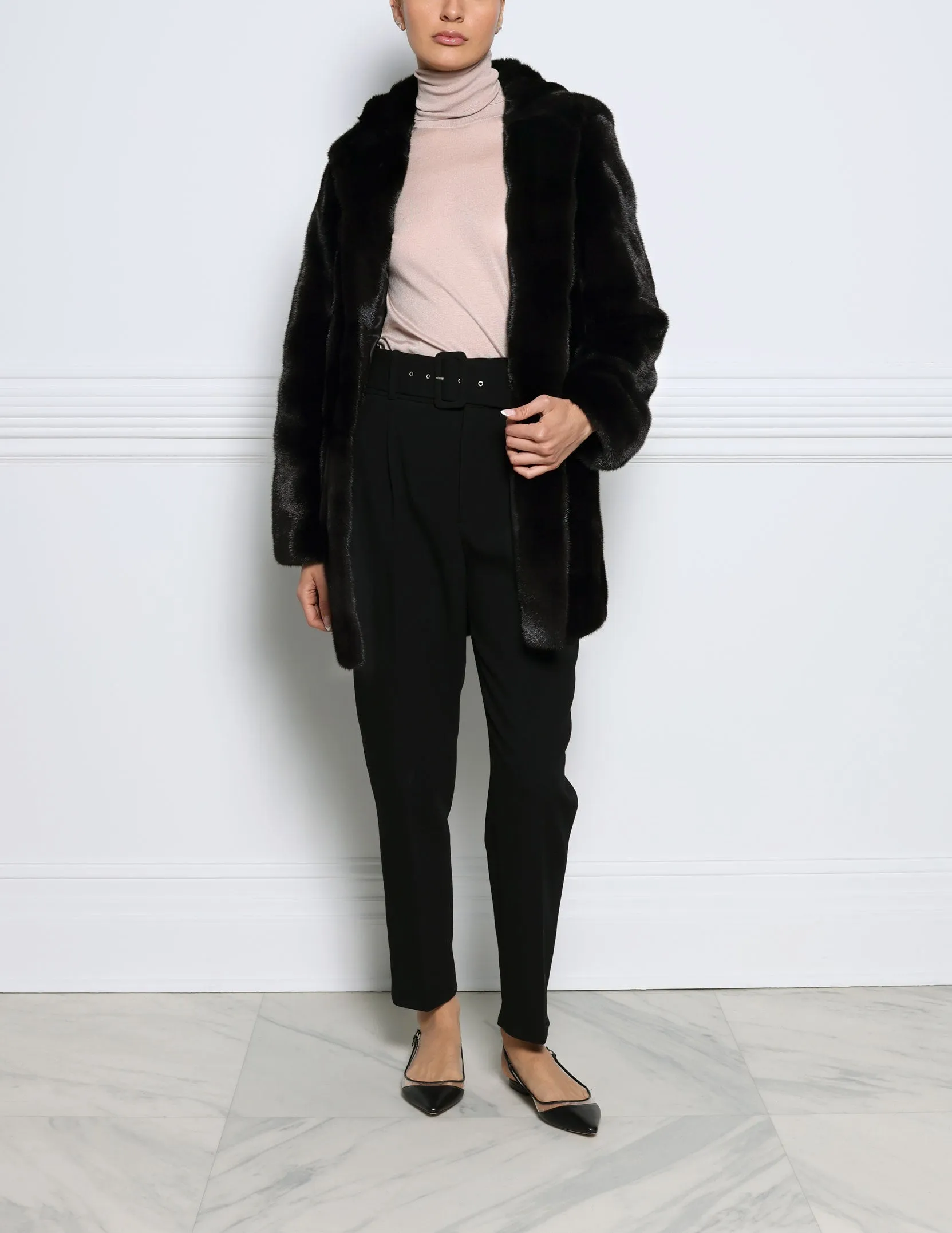 The Juliet Mink Fur Coat