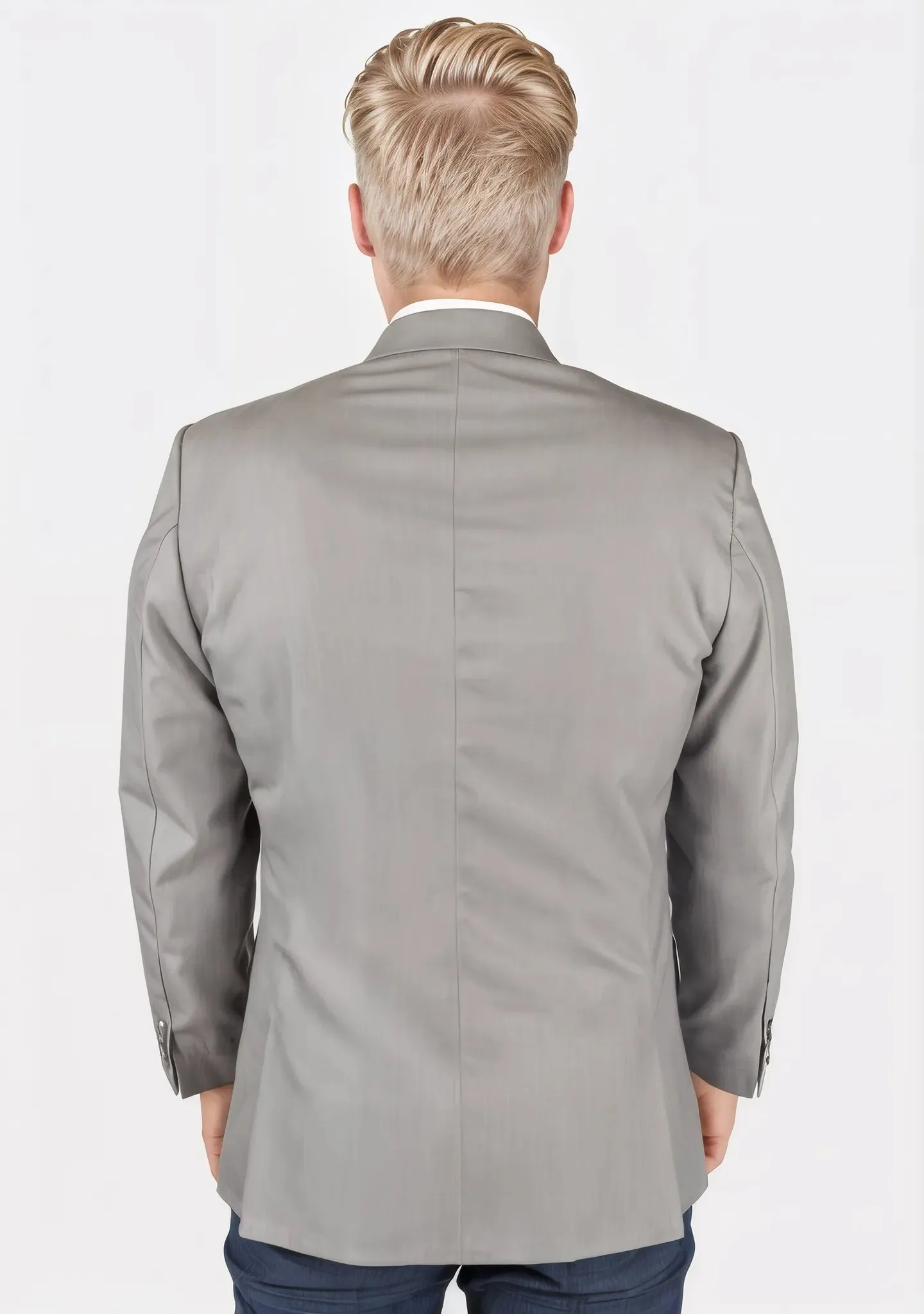 Thompson Harbor Grey Sharkskin Jacket