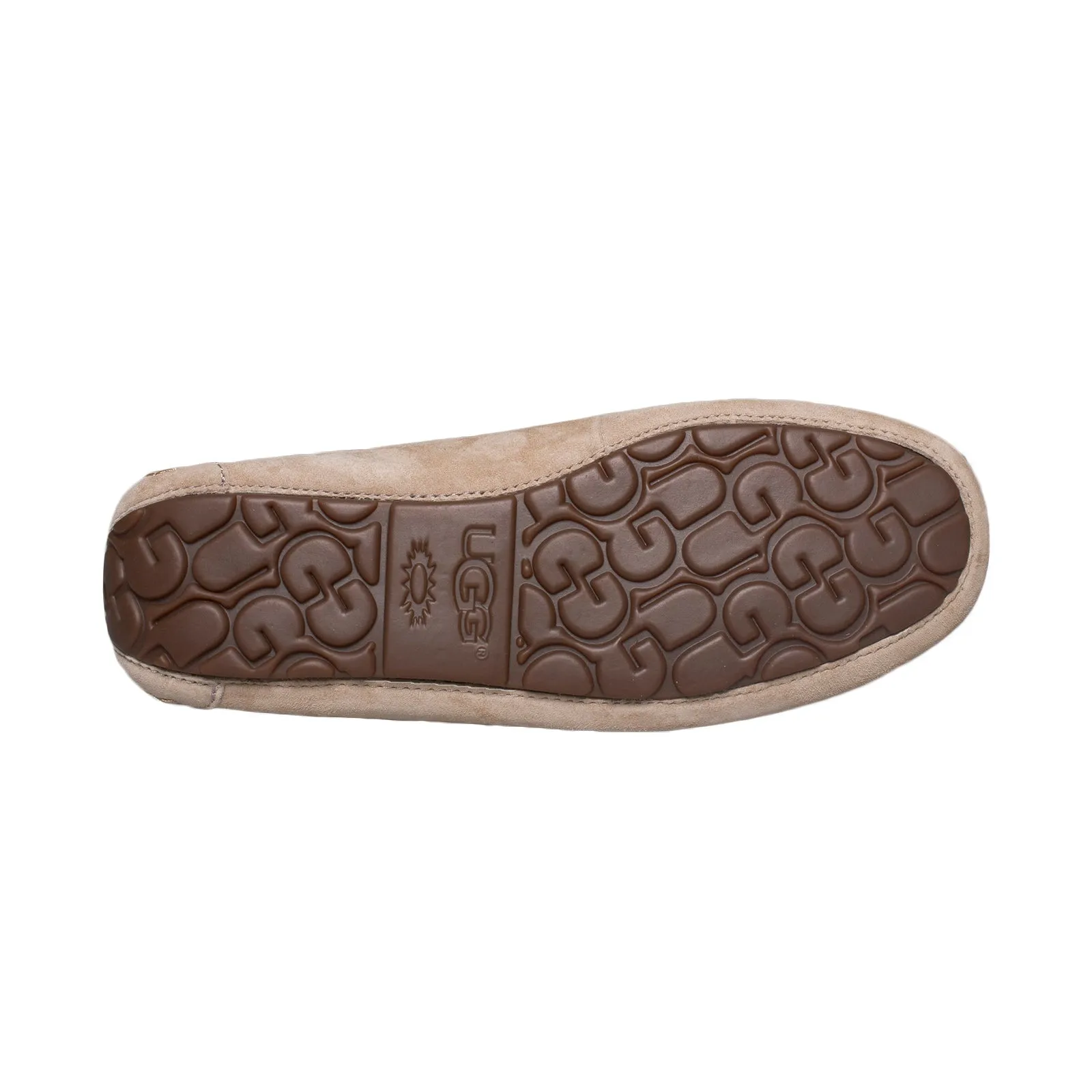 UGG Clara Velvet Ribbon Driftwood Slippers