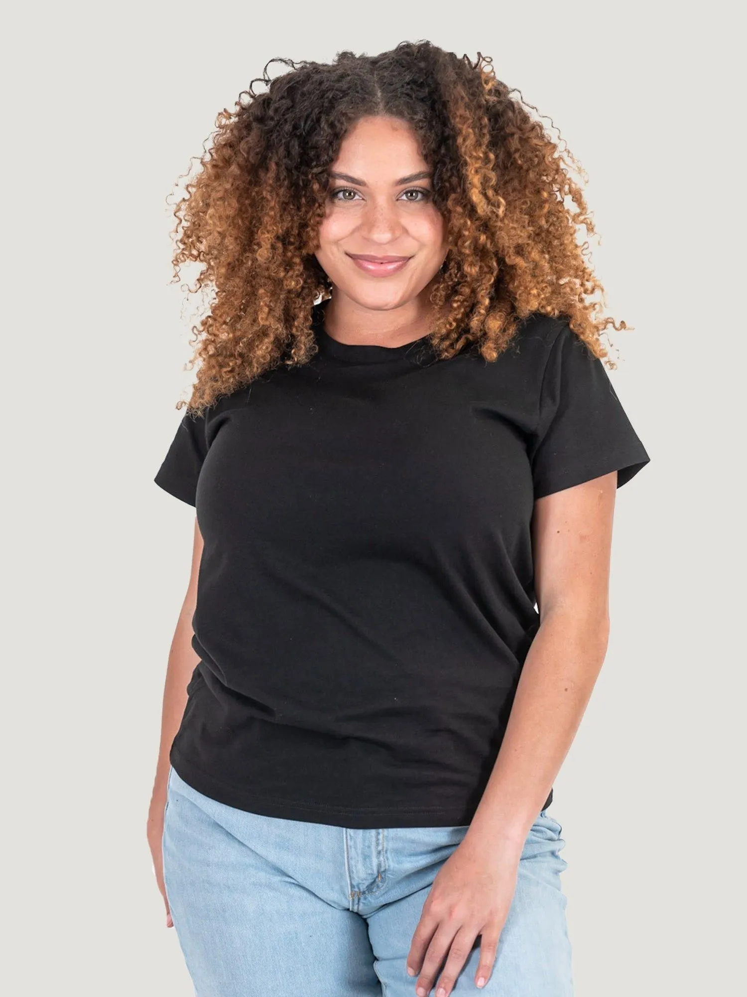 Women's Black Crew Neck (1st Gen.)