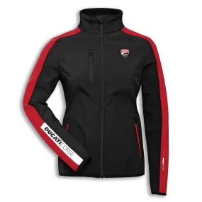 Womens Ducati Corse DC Thrill Full Zip Softshell Windproof Jacket